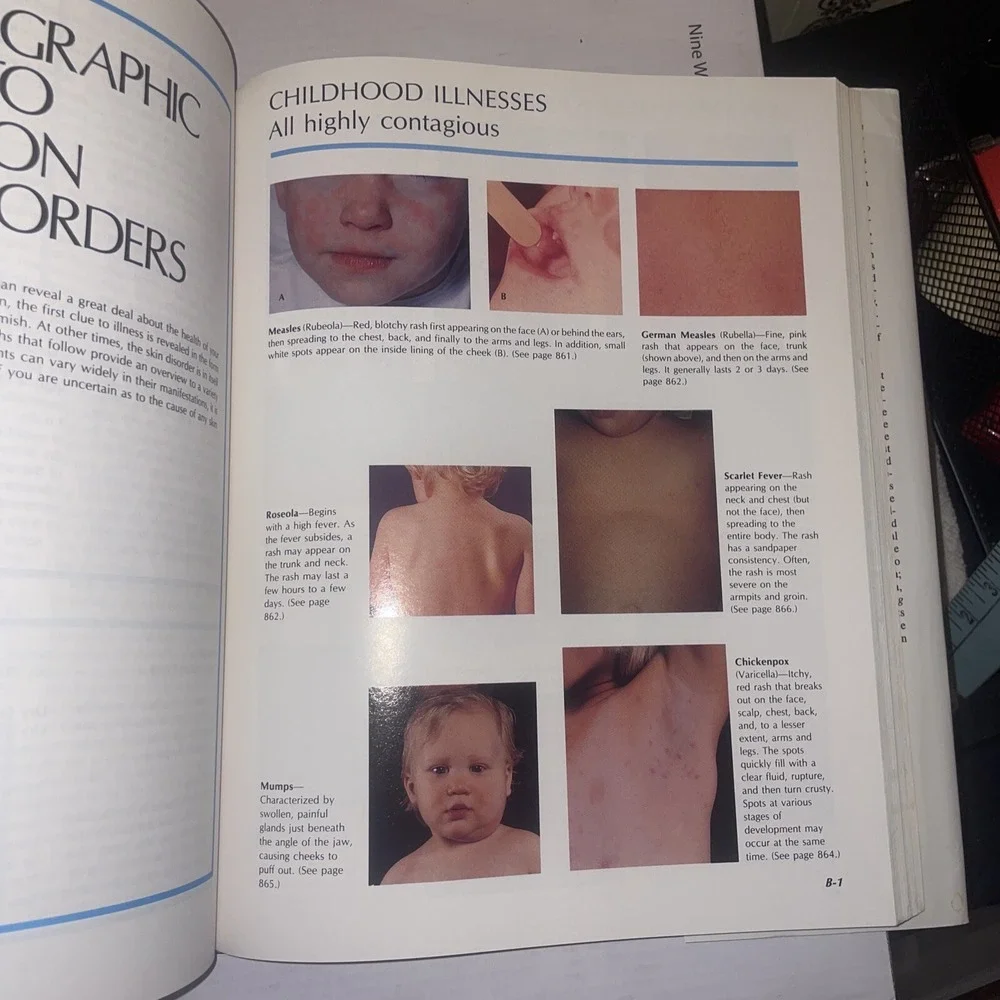 MAYO CLINIC FAMILY HEALTH BOOK Illustrated Home Medical Reference HCDJ 1990 XLNT